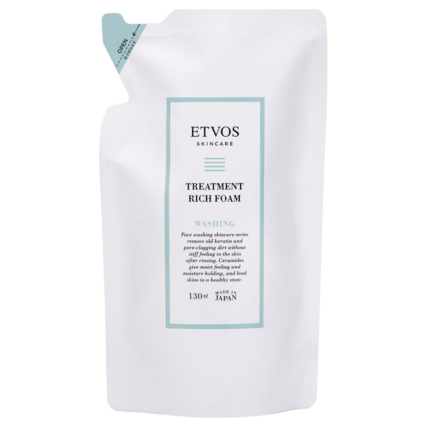 トリートメントリッチフォーム / エトヴォス(泡洗顔フォーム