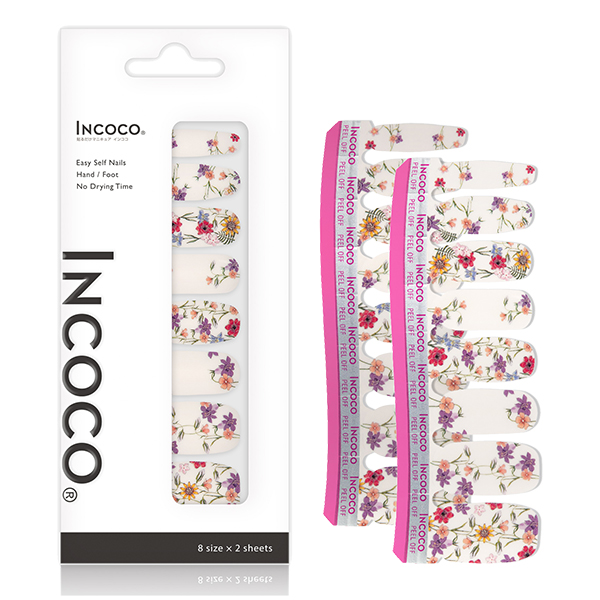 インココINCOCO 貼るだけマニキュア8サイズ×2シート まとめ売り 限定品】インココ貼るマニュキュアシート / インココ(マニキュア