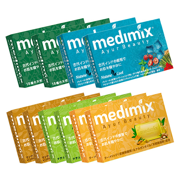 medimix ボディウォッシュ 500ml 4本セット アロマソープアソートセット / メディミックス(ボディ石鹸