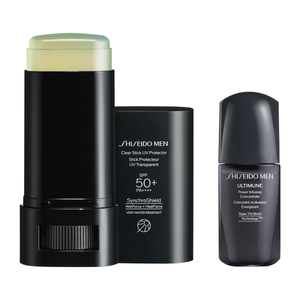 SHISEIDO MEN クリアスティック UVプロテクター キット / SHISEIDO