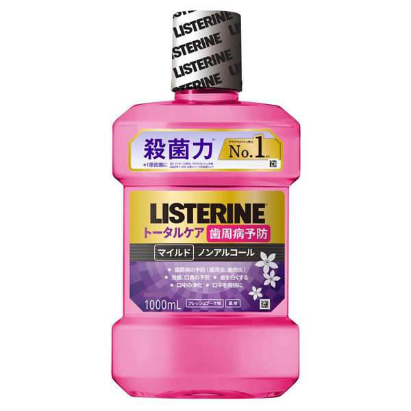 リステリン　トータルケアプラス　1000ml×6