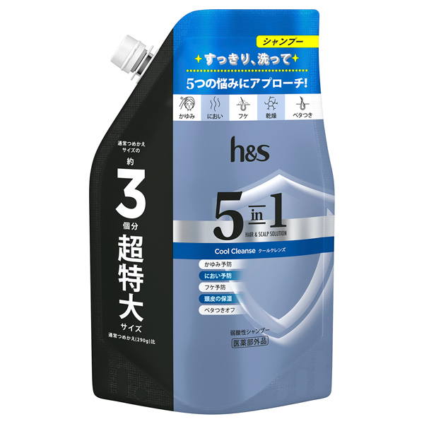 5in1 クールクレンズ シャンプー / h&s(エイチ アンド エス