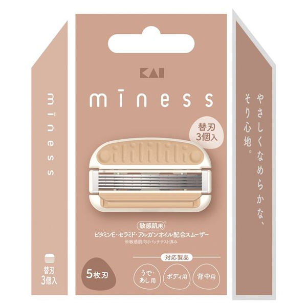 共通替刃 / miness(カミソリ, メイクアップ・ケアグッズ)の通販