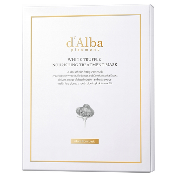 韓国　クリニック　d'Alba ホワイトトリュフマスク ホワイトトリュフナリシングトリートメントマスク / d'Alba