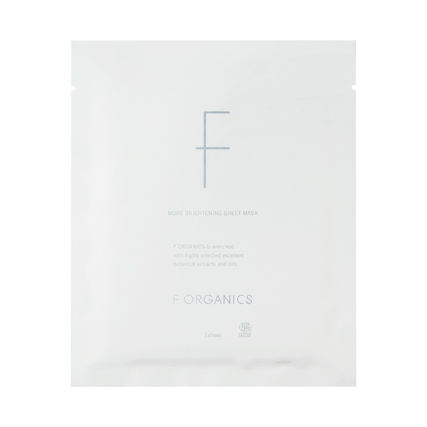 モアブライトニング シートマスク / F ORGANICS(エッフェ オーガニック
