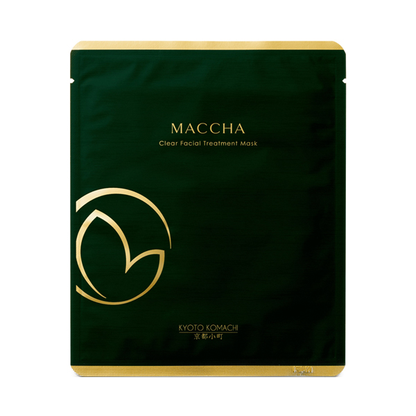 抹茶クリアフェイシャルトリートメントマスク / 京都小町(フェイス用