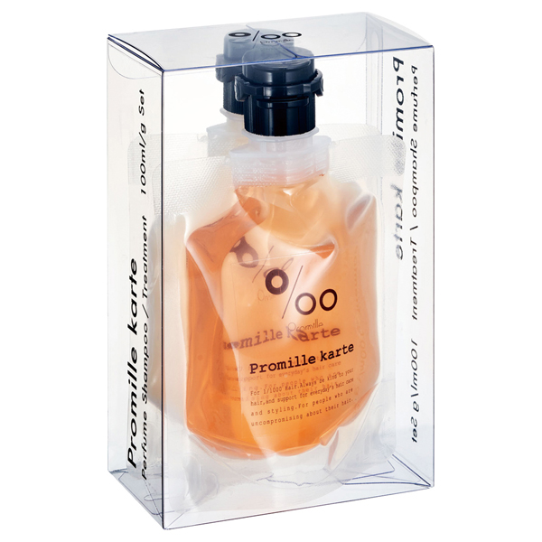 パフュームシャンプー トリートメントセット / Promille karte