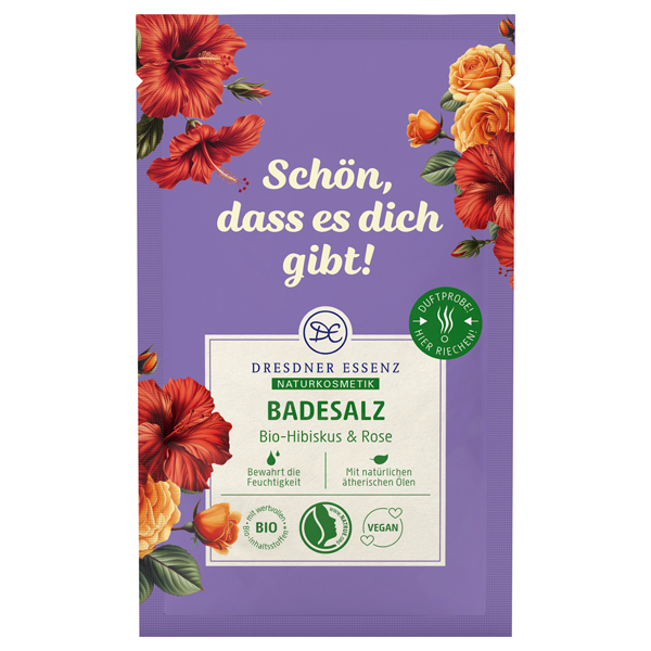 DE バスソルト オーガニック ハイビスカス&ローズ / ドレスナー