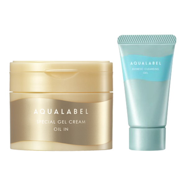 スペシャルジェルクリーム EX(オイルイン)キット / アクアレーベル