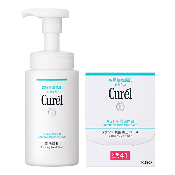 キュレル 潤浸保湿 泡美容液 3本セット 潤浸保湿泡洗顔セット / キュレル(泡洗顔フォーム, スキンケア・基礎