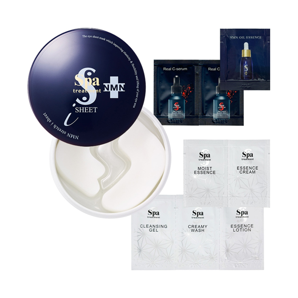 【5個セット】スパトリートメント NMN ストレッチiシート 60枚 110ml NMN ストレッチ i シートセット / スパトリートメント(目元用