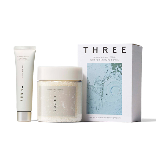 【新品未使用】COSME ACADEMIA 3点セット エッセンシャルセンツ ハンド&ボディ ケア キット / THREE(ボディケア