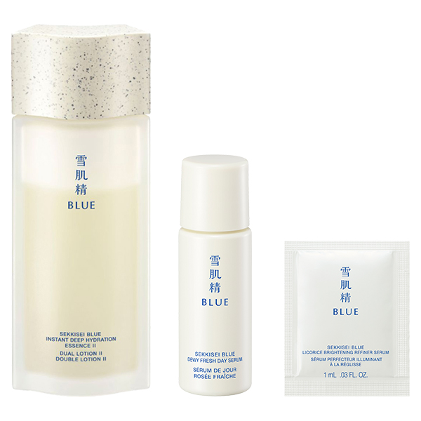 雪肌精BLUE 2点セット ディープ ハイドレイティング エッセンス リキッドIIキット / 雪肌精