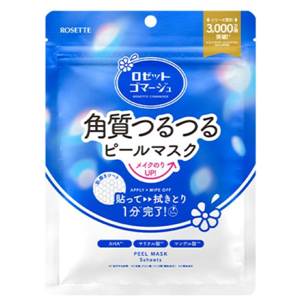 ☆1セット限定☆KOBBS レフィル125g 6袋 ゴマージュ ピールマスク / ロゼット(フェイス用シートパック・マスク