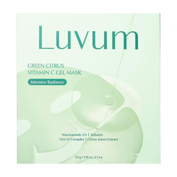 グリーンシトラス ビタミンCゲルマスク / LUVUM(フェイス用シート
