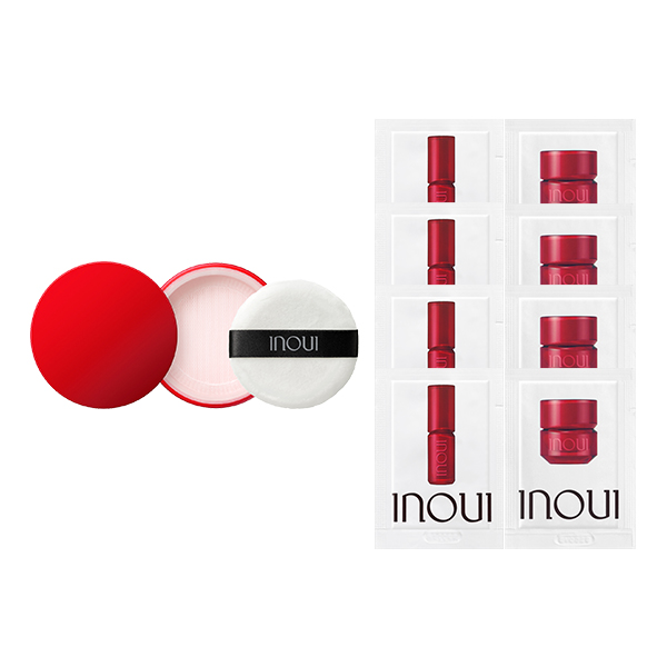 【未使用品】インウイルースパウダー　クリームファンデーション ルースパウダー 限定セット / インウイ(ルースパウダー, ベースメイク