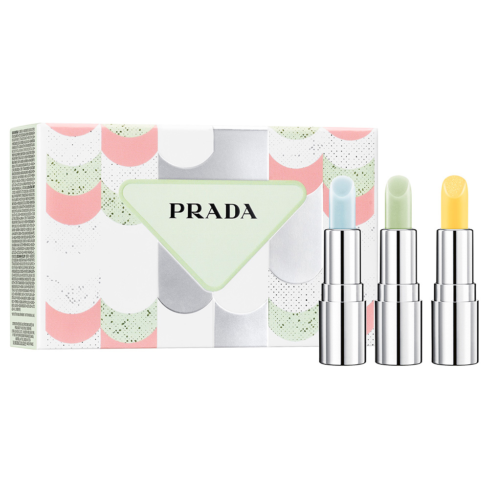 新品未使用　PRADA　ミニリップコレクション　3本セット プラダ バーム ミニ セット / プラダ ビューティ(リップクリーム