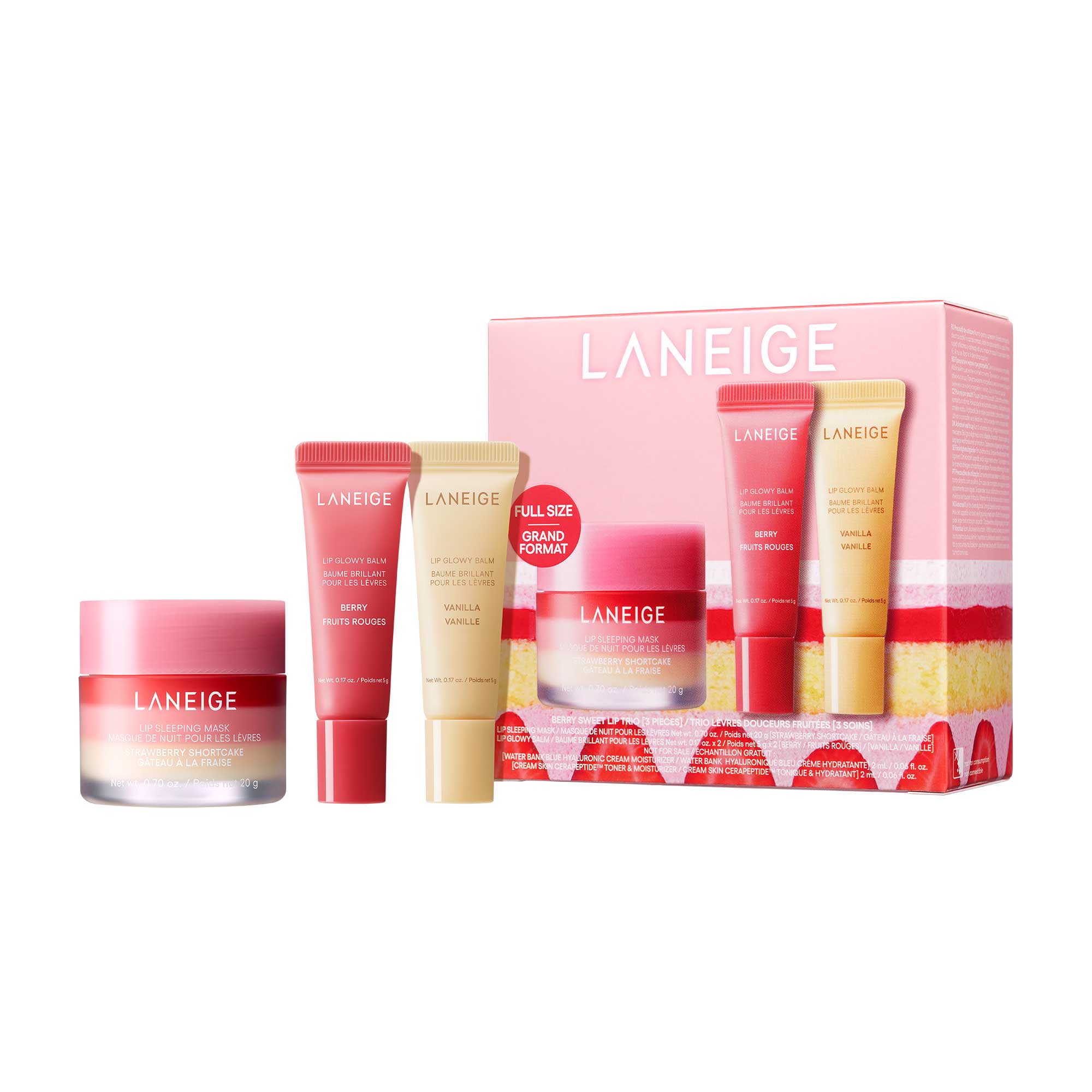 ベリースイートリップトリオセット / LANEIGE(ラネージュ)(その他口紅