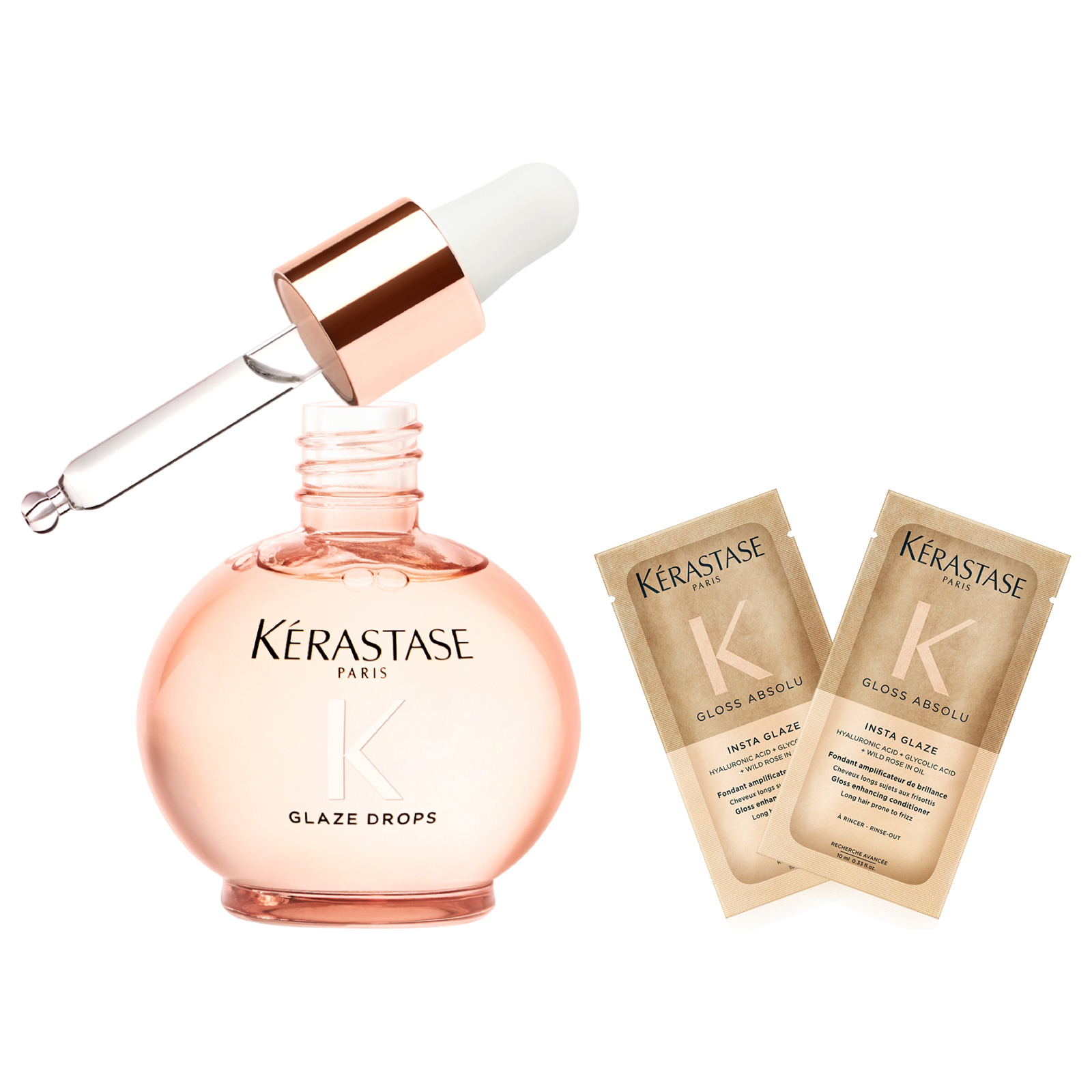 ケラスターゼ ミニセット ヘアオイル 50ml グロスアブソリュ ヘアオイルセット / ケラスターゼ(ヘアケアキット