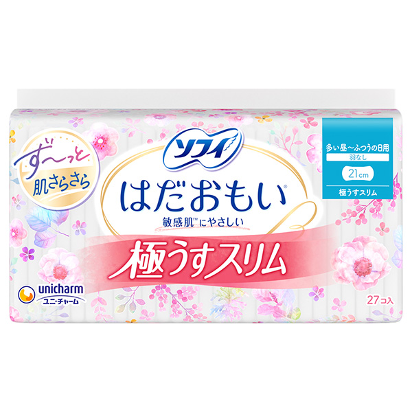 ソフティ はだおもい 極うすスリム 27枚入×24袋 はだおもい極うすスリム / ソフィ(ナプキン, 日用品・雑貨)の通販