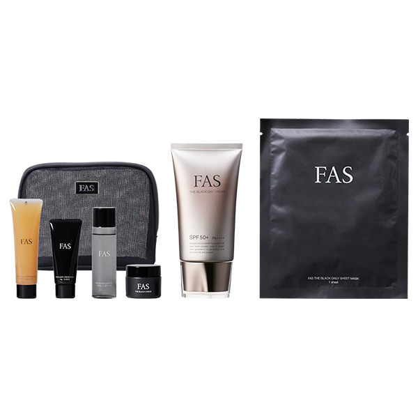 ¥FAS THE BLACK DAY CREAM トライアルセット トライアル キット / FAS(日焼け止めクリーム, 日焼け対策・ケア)の