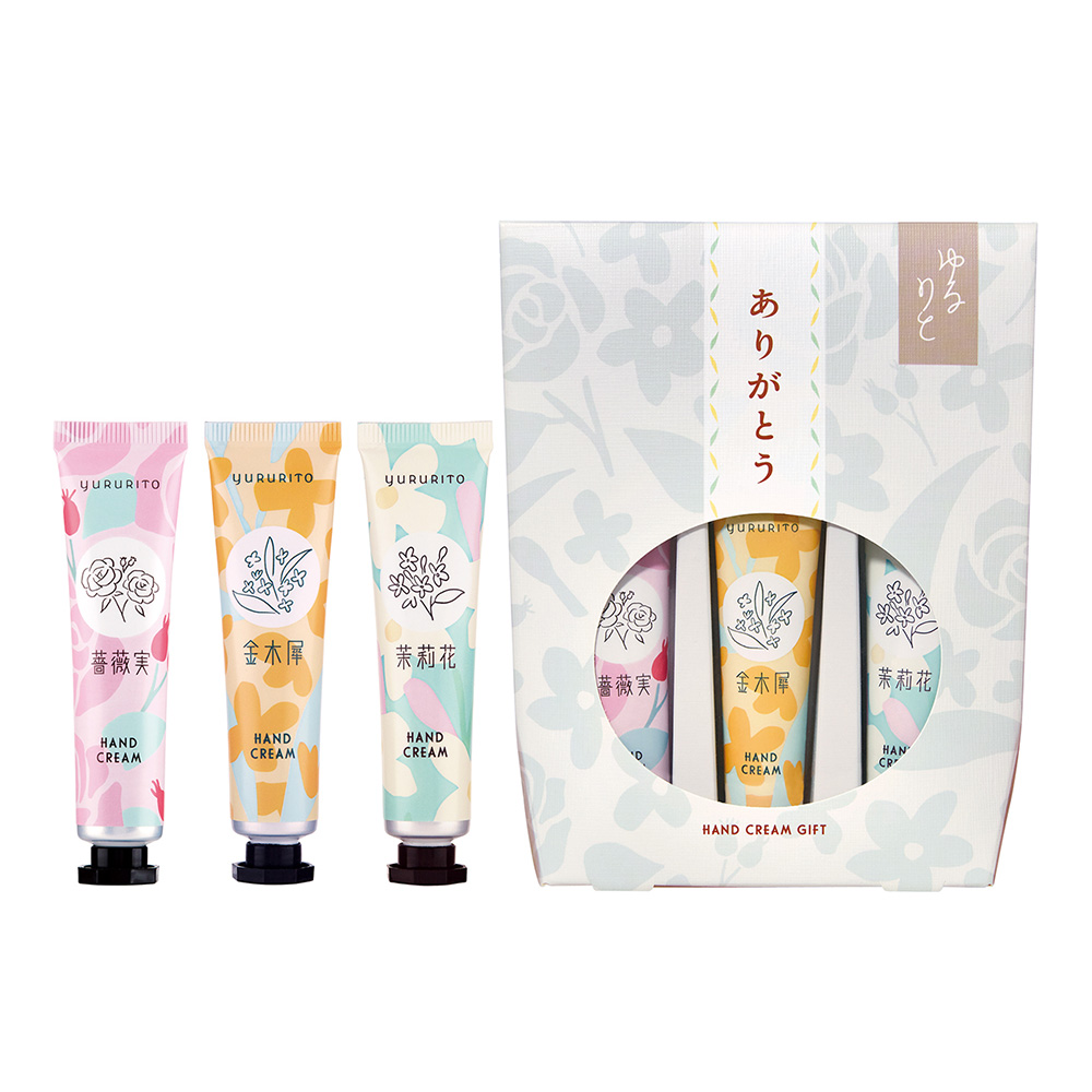 Lily ギフトセット(香水、ハンドクリーム、ボディークリーム) ハンドクリームギフト / 金木犀(ハンドクリーム, ボディケア)の通販