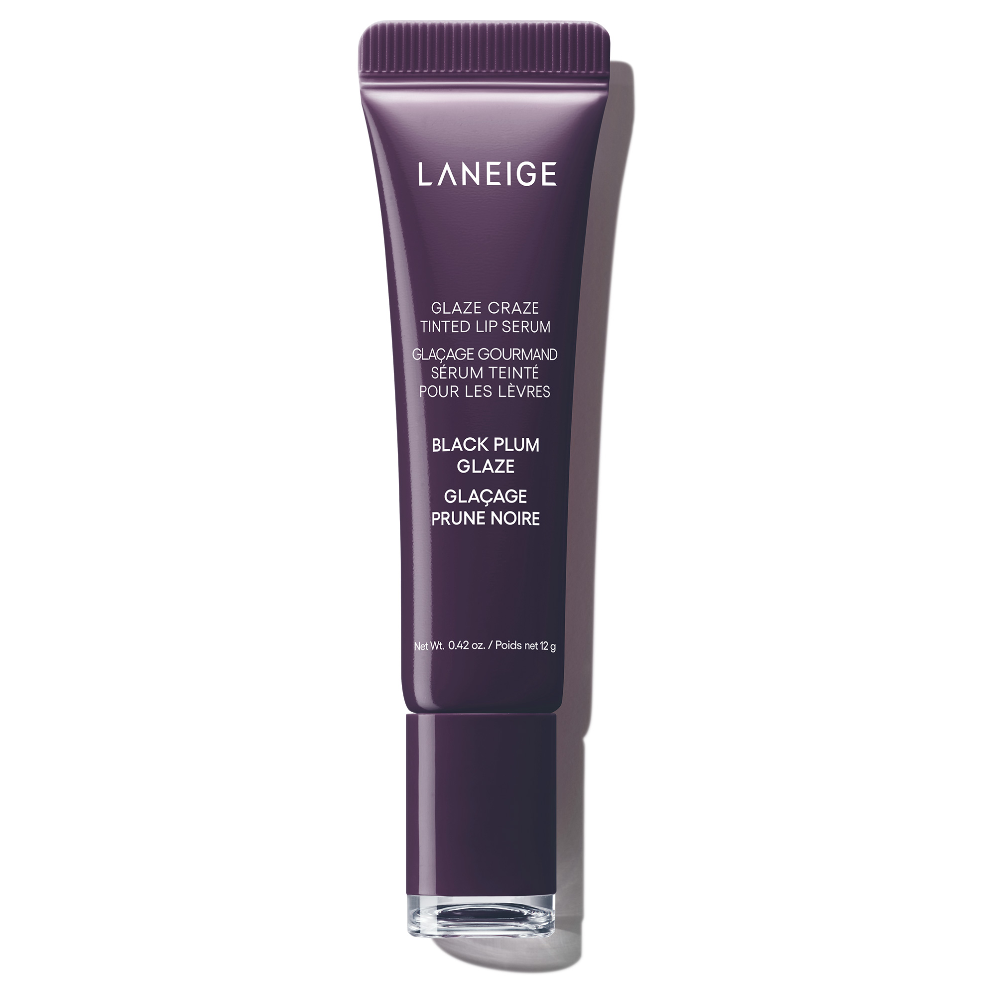 Glaze Tint Lip Serum Limited Black Plum Glaze