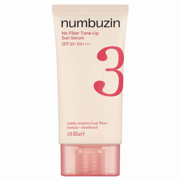 3番ノーファンデ陶器肌トーンアップUVクリームEX / numbuzin(化粧下地