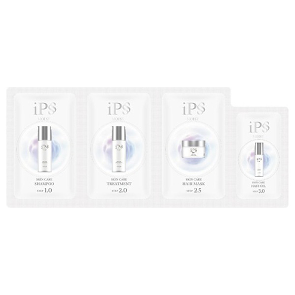 スキンケアモイスト 4連サシェ / iP§(シャンプー・コンディショナー