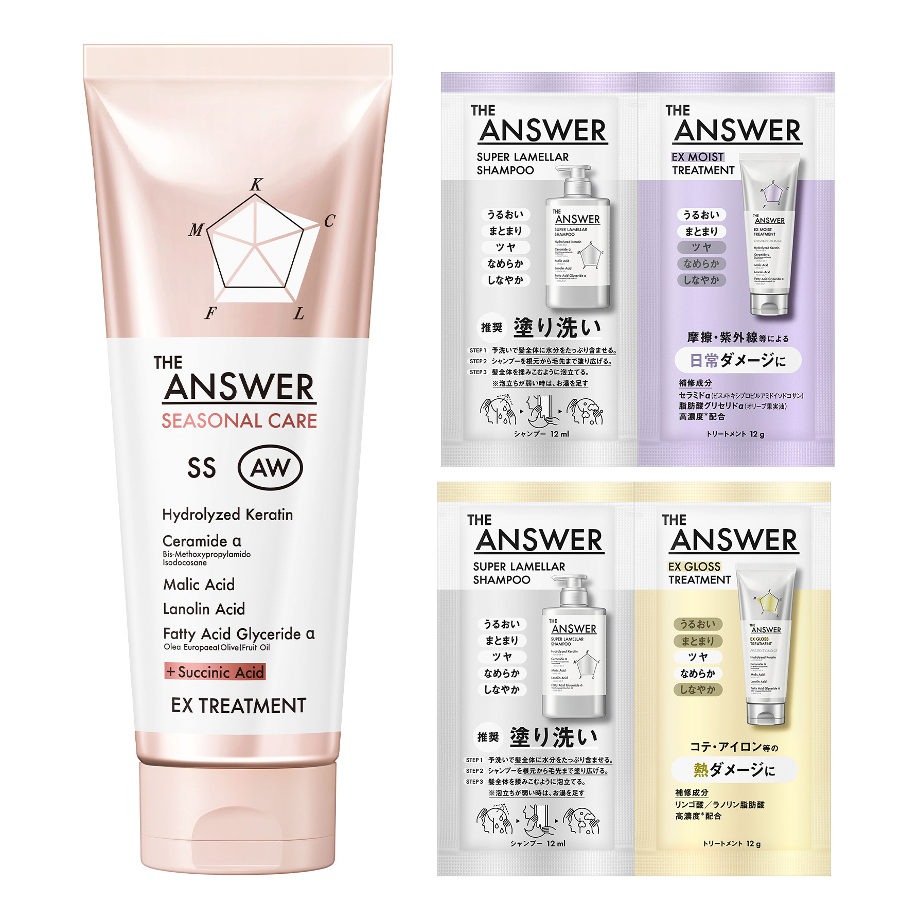 シーズナルケア AW EXトリートメントセット / THE ANSWER