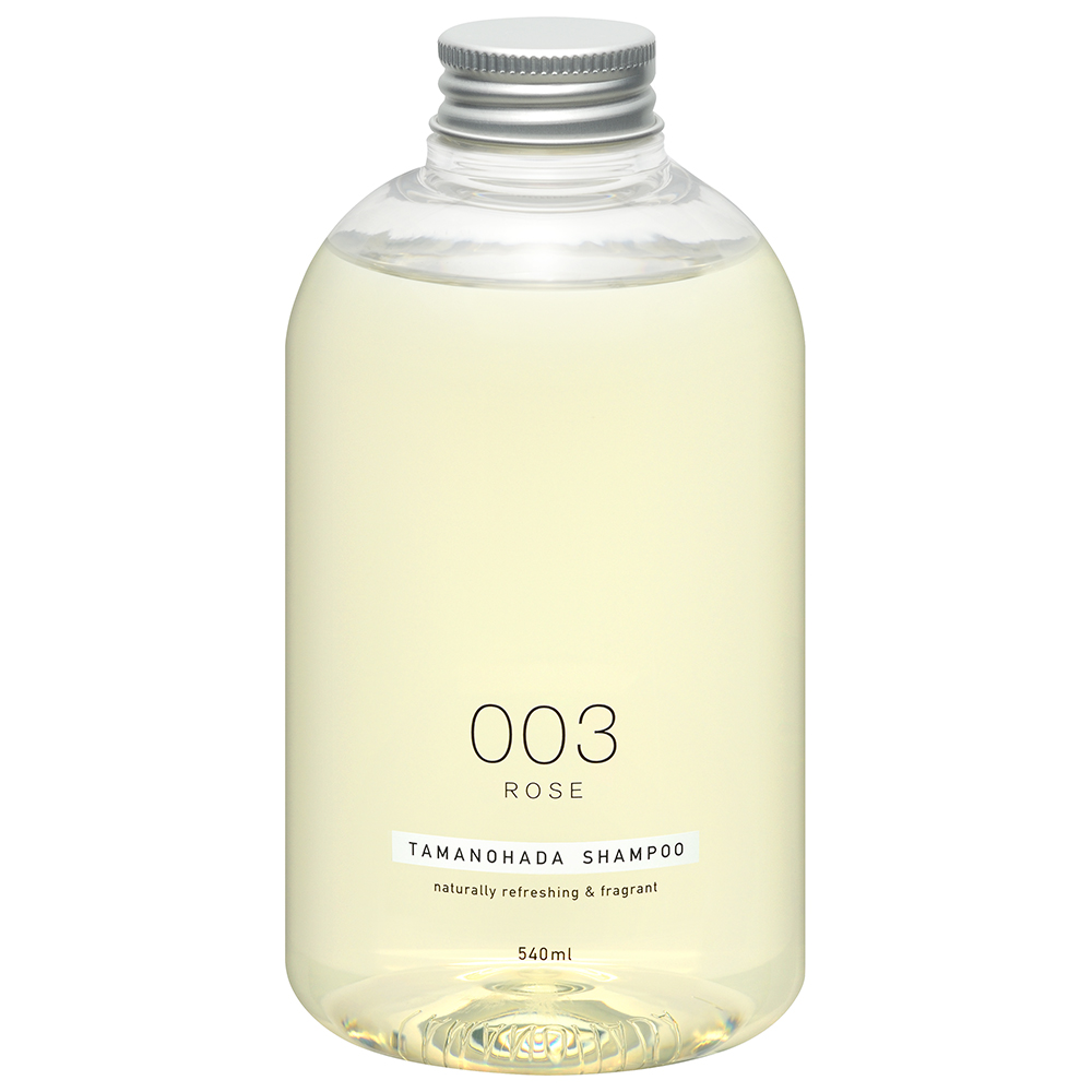 TAMANOHADA SHAMPOO / シャンプー(本体) / 540ml / 003 ローズ TAMANOHADA SHAMPOO / シャンプー(本体) / 540ml / 003 ローズ