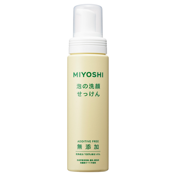 無添加 泡の洗顔せっけん / 200ml / 本体
