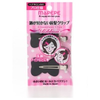 跡が付かない前髪クリップリボン マペペ ヘアピン ヘアクリップ ヘア ヘアケアグッズ の通販 Cosme公式通販 Cosme Shopping