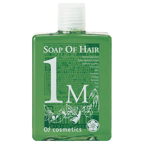 ソープオブヘア・1-M / 本体 / 携帯用ミニボトル / 60ml / 爽快感 / ペパーミント