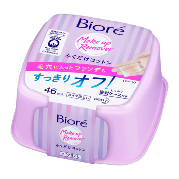 メイク落とし ふくだけコットン