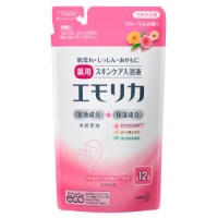 花王 エモリカ 薬用スキンケア入浴液 / つめかえ用 / 360ml / フローラルの香り