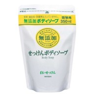 無添加 ボディソープ白いせっけん / 詰替用 / 350ml