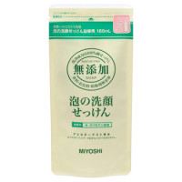 無添加 泡の洗顔せっけん / 詰替用 / 180ml