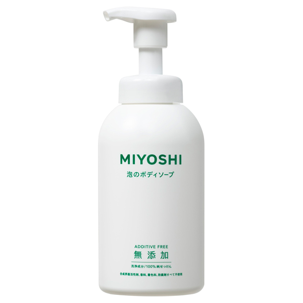 無添加 せっけん泡のボディソープ / 500ml / 本体