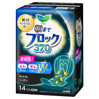 ロリエ 朝までブロック370 / 羽つき / 14コ入(37cm)