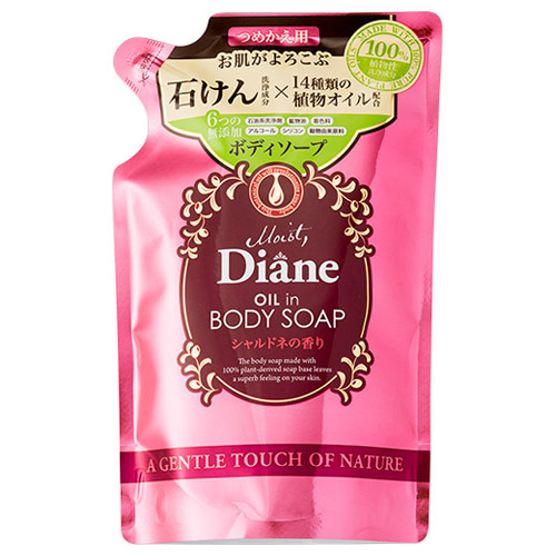 モイスト・ダイアン オイルインボディソープ / 400ml / 詰替え用 / シャルドネの香り