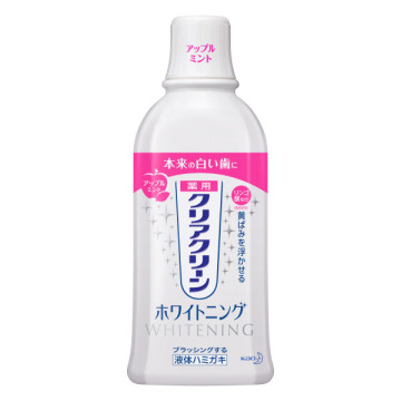 クリアクリーンプラスホワイトニング薬用デンタルリンス アップルミント