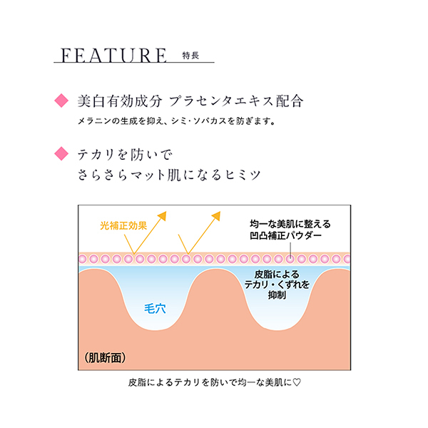 マットシフォン UVホワイトニングベースN<医薬部外品> / キス(化粧下地