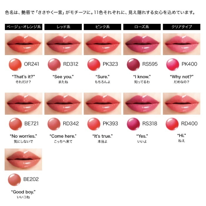 エッセンスジェルルージュ / マキアージュ(口紅, メイクアップ)の通販 - アットコスメ公式通販【アットコスメショッピング】