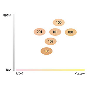 デザイニング フェイスカラーパレット 02
