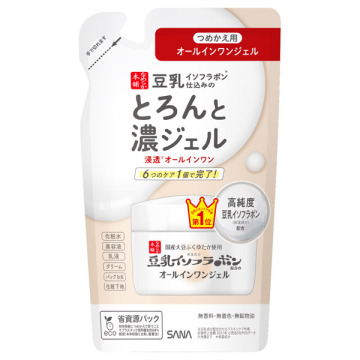 なめらか本舗 とろんと濃ジェル 薬用美白 オールインワン 詰替用 100g×9