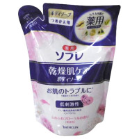 薬用ソフレ 乾燥肌ケアボディソープ / つめかえ用 / 400ml