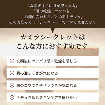 ガミラシークレット スペアミント ソープ 04