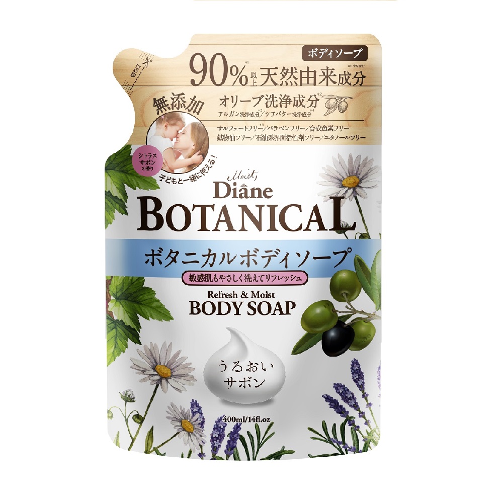 ボディソープ ボタニカル リフレッシュモイスト / 400ml / 詰替