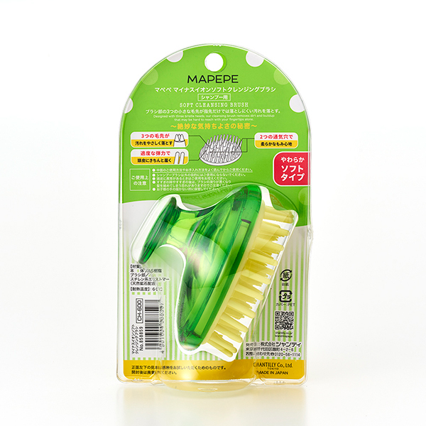 マイナスイオン ソフトクレンジングブラシ / マペペ(ヘアブラシ, ヘア